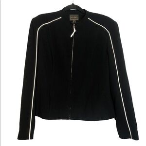 Louben Zip Up Blazer Jacket, size 10